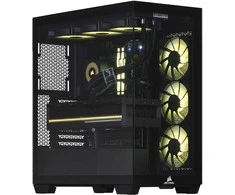 Stacionarus kompiuteris Actina 5901443415930 PC AMD Ryzen™ 7 9800X3D 32 GB DDR5-SDRAM 2 TB SSD AMD Radeon RX 9070 XT Midi Tower Juodas