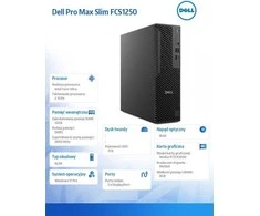 Stacionarus kompiuteris Kompiuteris „Dell Pro MAX SLIM FCS1250“, „Core Ultra 7 265U“, 32 GB, RTX A1000, 1 TB M.2 PCIe“, „Windows 11 Pro“