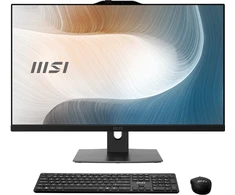 Stacionarus kompiuteris MSI Modern AM272P 1M-1293XEU All-in-One PC/workstation Intel Core 5 120U 68.6 cm (27") 1920 x 1080 pikselių 16 GB DDR5-SDRAM 512 GB SSD Wi-Fi 6E (802.11ax) Juodas