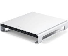 Laikiklis Satechi Aliuminio do iMac USB-C (USB-C, 3x USB-A, czytnik kart micro/SD, jack port) (sidabrinė)