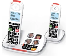 Stacionarus telefonas Swissvoice Belaidis telefonas Swiss Voice XTRA 2355 DUO Baltas