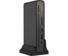 Asus | DC300 trijų ekranų USB-C dokas | 90XB08CN-BDS090 | DisplayPort jungčių kiekis: 1 | HDMI jungčių kiekis: 1 | Ethernet LAN
