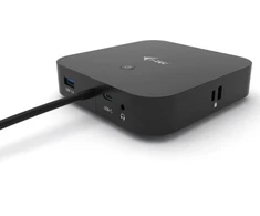 I-TEC USB-C Dual Ekranas MST DS 1x DP 1x HDMI 1x GLAN 3x USB 3.0 2xUSB 2.0 1xUSB-C-Datei 1xGarso / mikrofono lizdas 1x65W USB-C PD + įkroviklis 77W