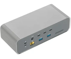 Targus DOCK230EUZ | „Thunderbolt 5 Triple Video 8K EcoSmart“ dokas su 140 W EPR