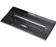 Toshiba PA3916E-1PRP knyginių kompiuterių dokas / jungčių replikatorius Juoda