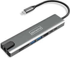 Šakotuvas „Zenwire“ USB-C prijungimo stotelė / replikatorius (1011580389)