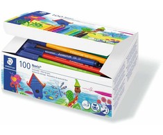 Staedtler - Fibre-tip pens Noris - 100 pcs. (326 C100)