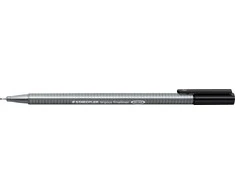 Vienkartinis rašiklis STAEDTLER TRIPLUS FINELINER 334, 0,3 mm, juoda