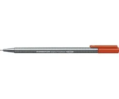 Vienkartinis rašiklis STAEDTLER TRIPLUS FINELINER 334, 0,3 mm, raudona