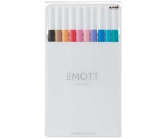 Emott fineliner 10 vnt. rinkinys nr. 2