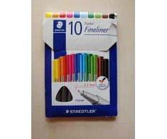 STAEDTLER Fineliner triplus rPP, 10STück