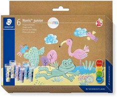 Staedtler STAEDTLER Fingermalfarbe NJ Pastell 6St Dėklas