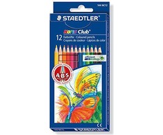Spalvoti pieštukai STAEDTLER NORIS CLUB 12 spalvų