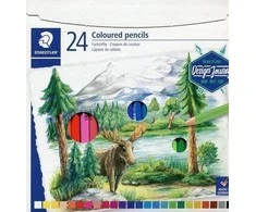Staedtler šešiakampės kreidelės 24 spalvų Design Journey
