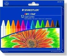 Staedtler storo jumbo vaško pieštukai 12 Ap0010 vaško pieštukai