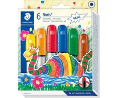 Staedtler Gelinės kreidelės Staedler, 6 spalvų