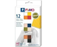 Staedtler FIMO minkštas rinkinys 12x25g - Natūralus (8023 C12-4)