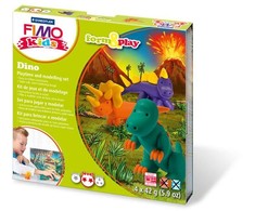Staedtler Polimerinio molio kūrybinis rinkinys vaikams Fimo "Dinozauras"