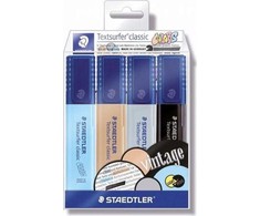 Staedtler Classic Vintage Marker 4 spalvos