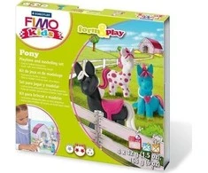 Staedtler FIMO – vaikų formų ir žaidimų rinkinys – ponis (8034 08 LZ)