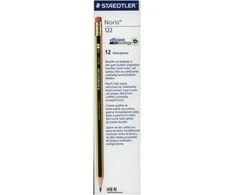 Staedtler Noris, HB, Juoda, Geltona, PEFC, 2 mm, 12 vnt., Vokietija