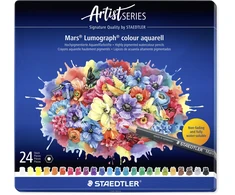 Staedtler – Mars Lumograph Aqua – 24 vnt. – 100 % PEFC (104 M24)
