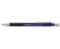 Staedtler Mars micro 775 0.7mm, Juoda, Mėlyna, Juoda, 0.7 mm, Metalas, 0.7 m, Išsukamas