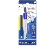 Staedtler Mokyklos cirkas su universaliu SB 550 60BK grafito adapteriu