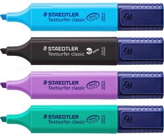 Staedtler STAEDTLER Textmarker classic cool &amp; cute Design 4er-Set
