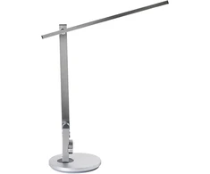 Beliani CETUS LED stalinė lempa su šviesos reguliatoriumi, sidabrinė
