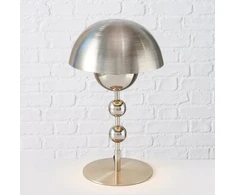Stalinė lempa Boltze Metalinė grybų lempa LUISE, 43,5 cm