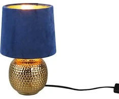 Netlighting Stalinė lempa Sophia stalinė lempa 26 x 16 cm E14 keraminė 40W mėlyna