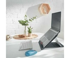 Leitz Ergo Cosy Adjustable Nešiojamas kompiuteris Stand, 80% recycled plastikas