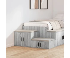 Oppbevaringsskap 2 pcs Pilkas Sonoma 103 x 41 x 40 cm