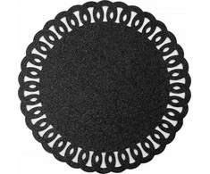 Stalo kilimėlis Douceur d`Interieur GUIRLANDE, blizgantis, Ø 38 cm