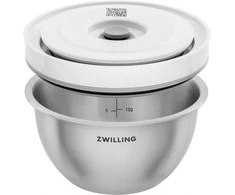 Plieninis dubuo su dangčiu 0,35 l vakuuminis Zwilling Šviežia ir taupoma