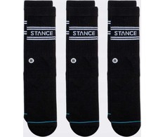 Stance Kojinės Stance Basic Crew 3 pary Juodas