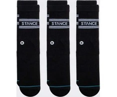 Stance Kojinės Stance Basic Crew 3 pary Juodas