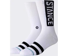 Stance Kojinės Stance OG Crew 1 pora Baltos