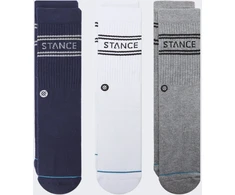 Stance Kojinės Stance Paprastos aprangos kojinės (3 poros) Tamsiai mėlynos