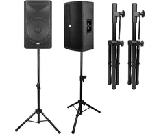PIECES sTAND4ME BOX 115 SET garsiakalbių stovų rinkinys iš 2 dalių