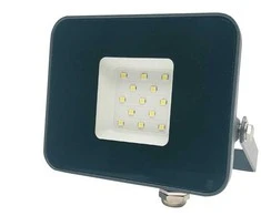 Prožektorius be judesio jutiklio, montuojamas ant sienos Standart E024EI E024EI, 10 W, 800 lm, 4000 °K, IP65, pilkos spalvos.