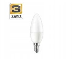 Standartinė LED lemputė B35 6W E14 620LM 4000K Matinis (6)