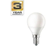 Standart LED BULB P45 4.9W E14 470LM 2700K 3PCE