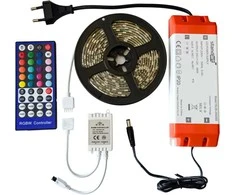 Standart LED juost rink su jung RGBW SMD5050 15W/m 5220lm 3m IP65 24V