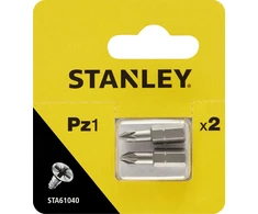 Stanley Koncówki Atsuktuvo antgaliai - pozidriv pz1/25 (2 vnt.)