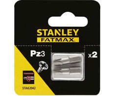 STANLEY KOŃCÓWKA PZ3 x 25mm /2vnt..