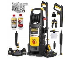 Stanley Aukšto slėgio plovimo mašina 2700 W, 160 barų, 850 l/h, dviguba vandens valymo mašina
