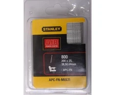 Stanley 800Szt 800 vnt. kaladėlių rinkinys FN64 - po 200 vnt. po 25, 38, 50, 64 mm
