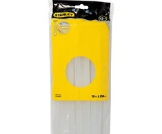 Klijų strypeliai Stanley; 11,3x254 mm; 24 vnt.; skaidrūs